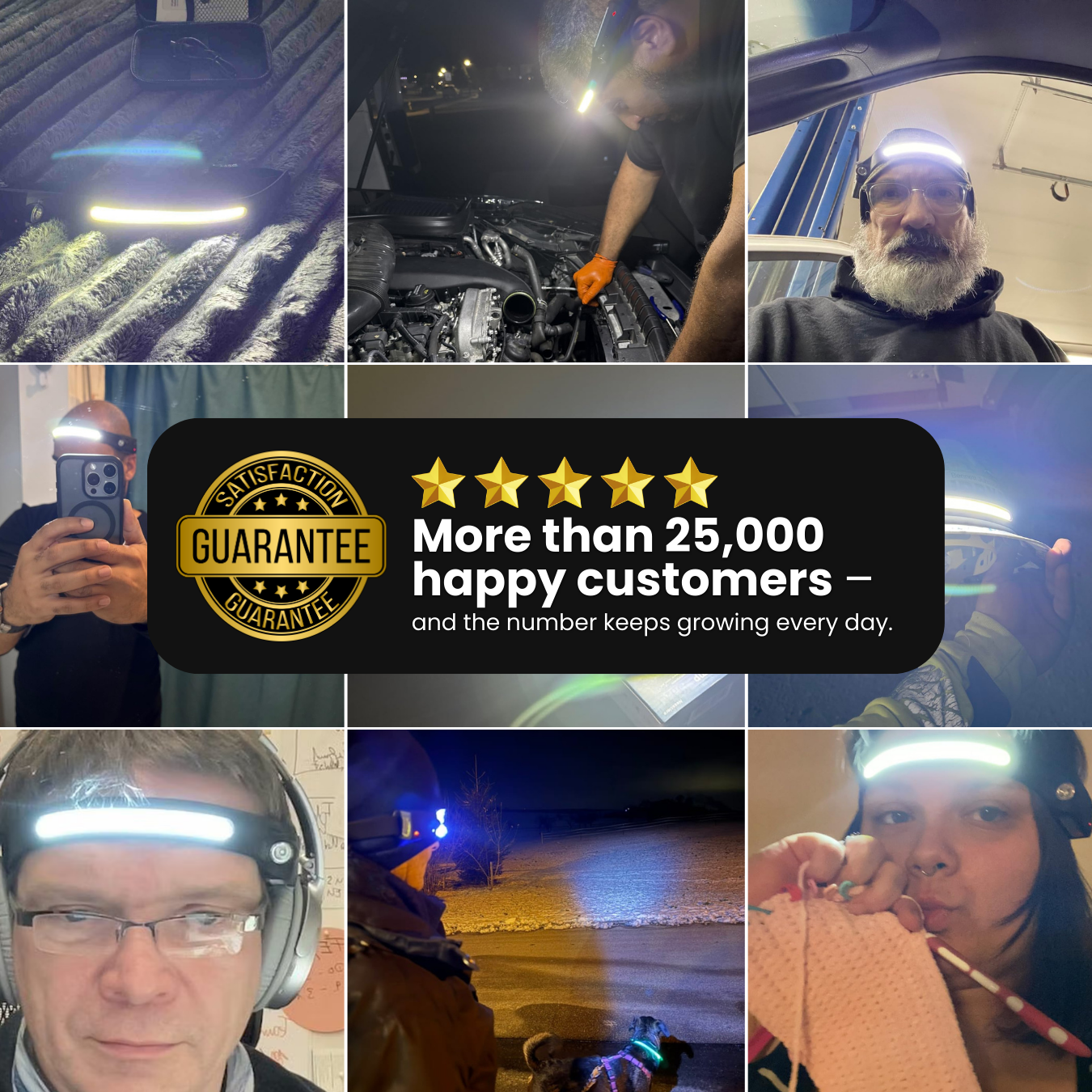 HIKE 230° LED Headlamp - For your next adventure