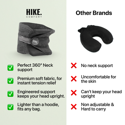 HIKE Travel Pillow - For your next adventure