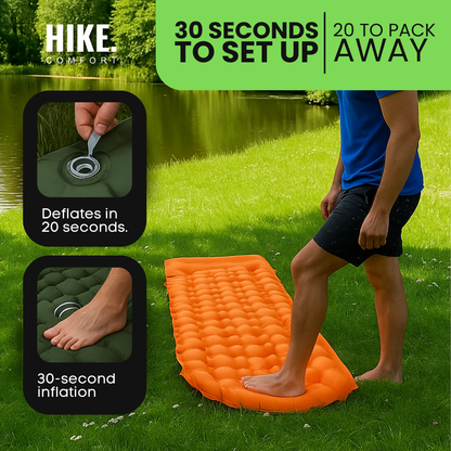 Ultra-Light & Compact Sleeping Pad – Perfect For On The Go