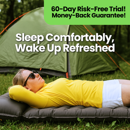 Ultra-Light & Compact Sleeping Pad – Perfect For On The Go