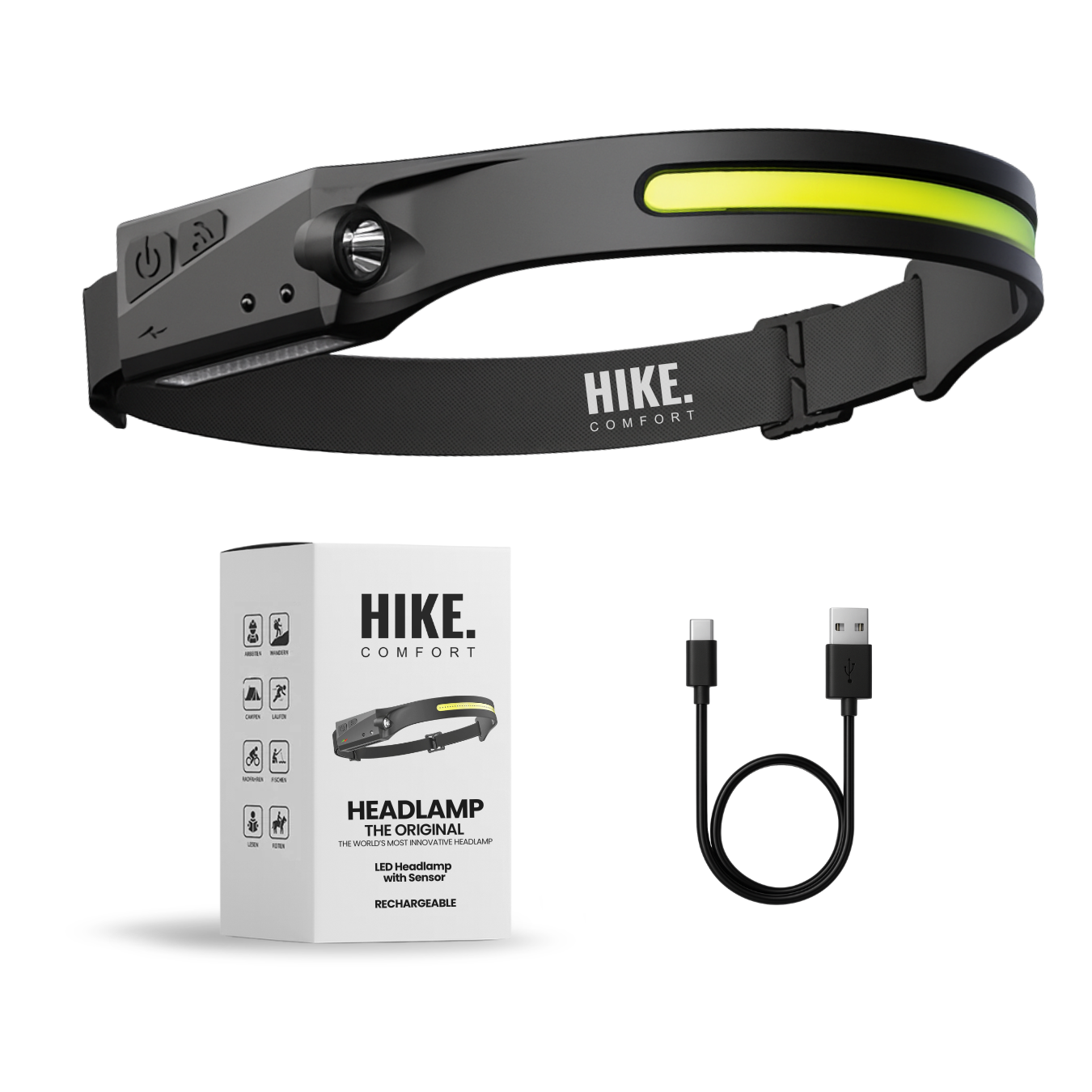 HIKE 230° LED Headlamp - For your next adventure